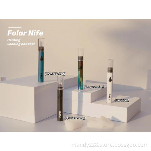 Folartech heating dab tool hot knife for dab rigs